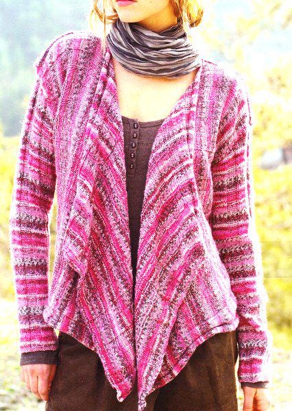 Cardigan Kenar Femme Ouvert Devant – Manches Longues Gris Taille L