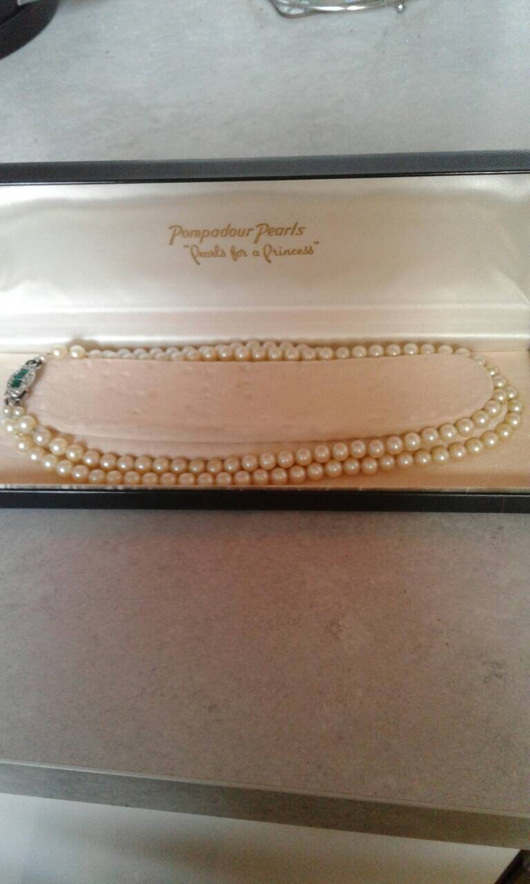 Pompadour Pearls Fit for a Princess 