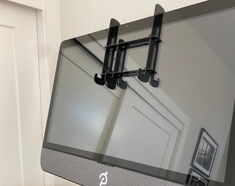Phone & iPad Holder for Peloton TREADMILL - Do video meetings or watch apps while walking!