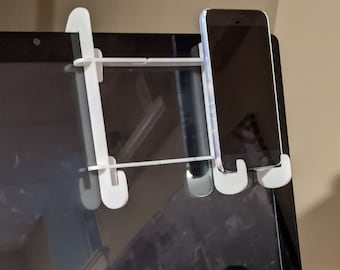 Phone & iPad Holder for MYX Exercise Bike - Follow other workouts or video chat with friends while riding!