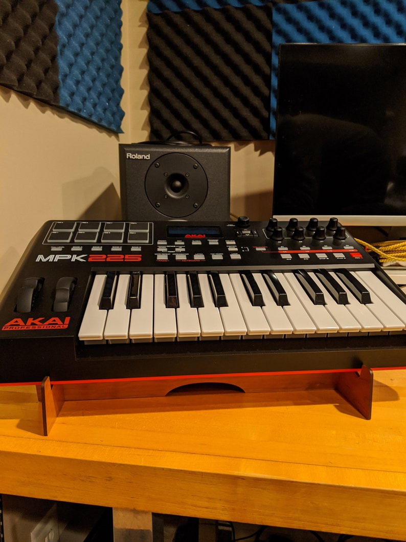 Angled Desktop Stand for Midi-Keyboards, and other Music Devices like Mixers, Ableton Push image 3
