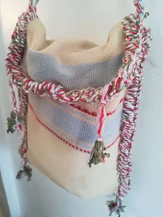 handmade side bag