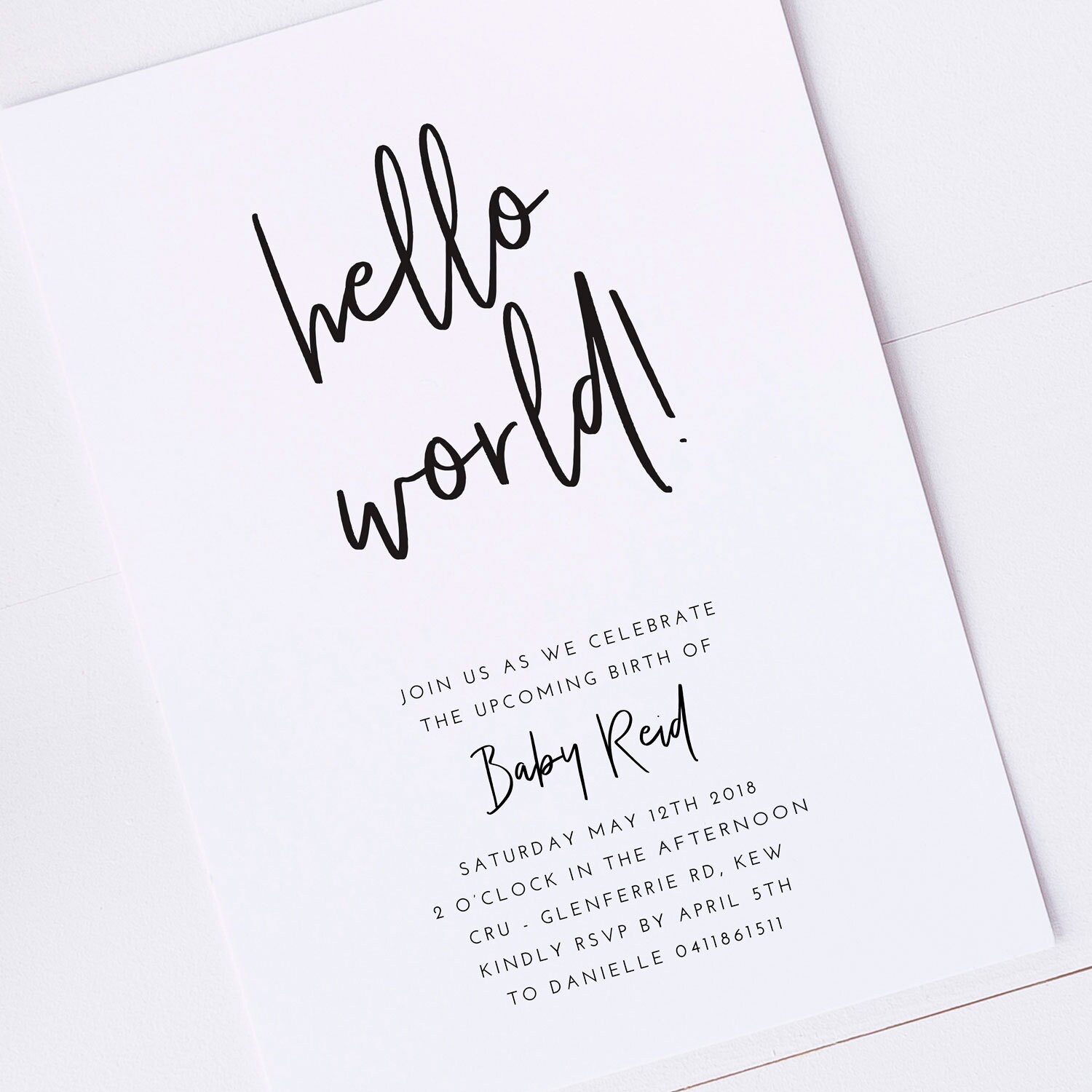 Printable Invitations Baby Shower DIY Baby Shower Etsy Australia