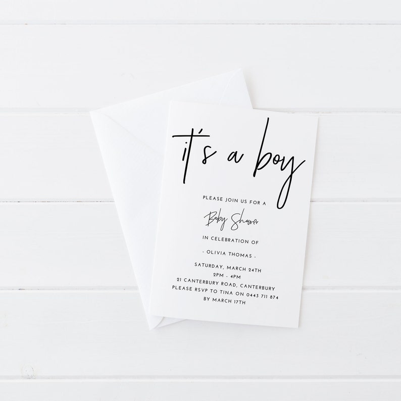 Printable Invitations Party Printables Baby Shower Etsy Australia