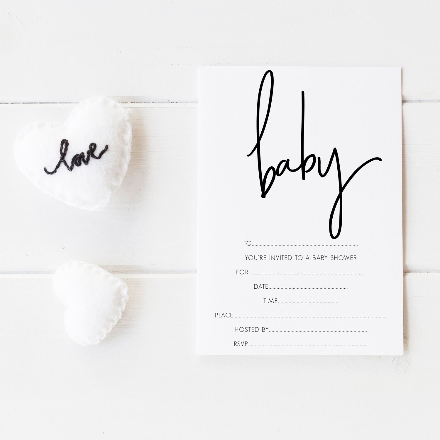 Baby Shower Fill in Invitation Baby Shower Printable Baby Etsy Australia