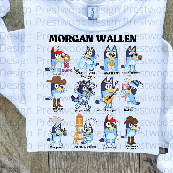 Morgan Wallen blue Y, Wallen merch, Morgan Wallen music,digital download, wallen blue shirt, Morgan Wallen designs, love Wallen merch design