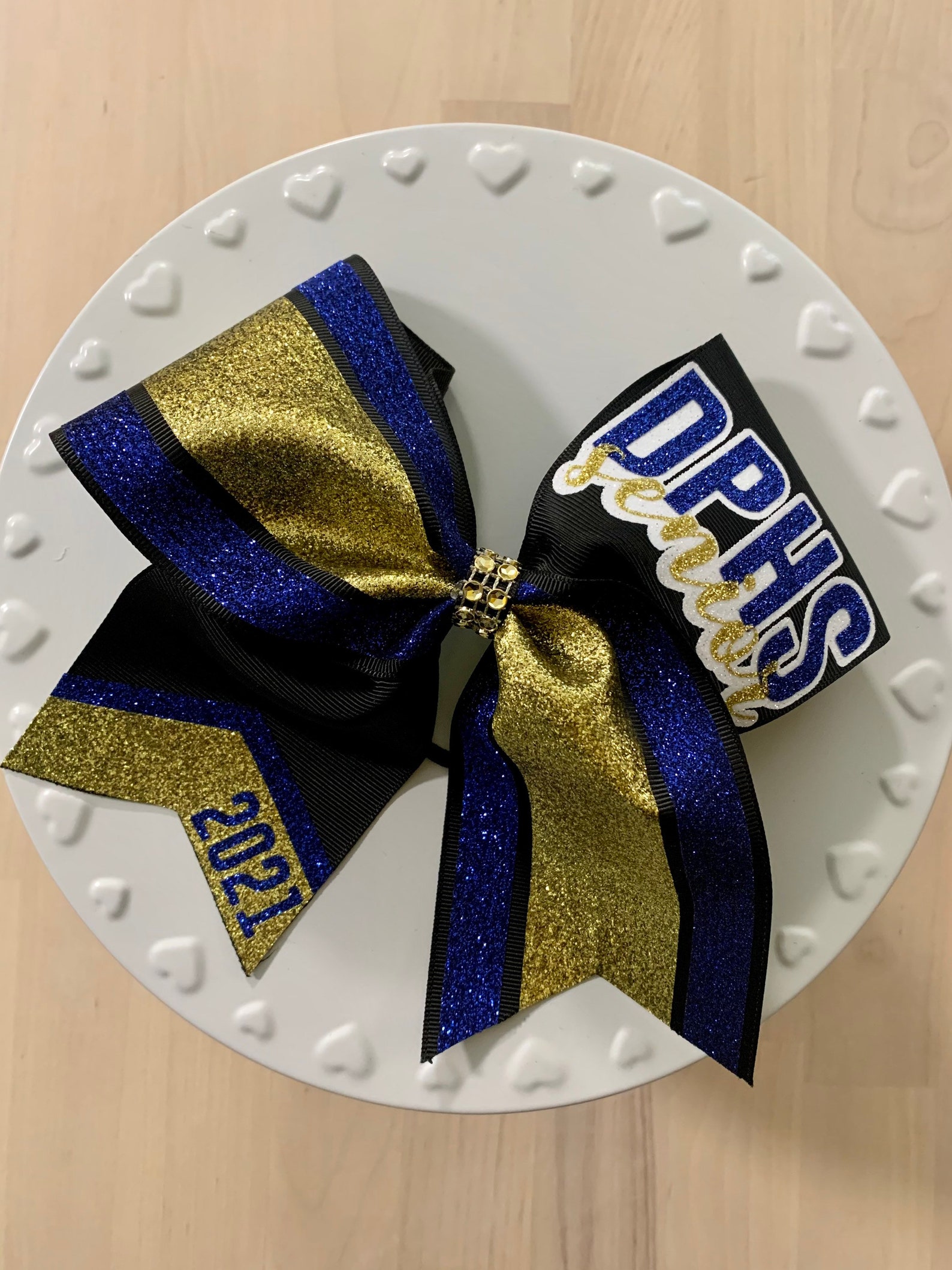 Cheer bow cheerleading ribbon CUSTOM ORDER Etsy
