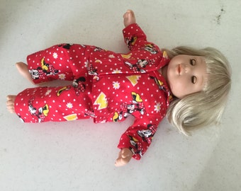 15 inch doll pajamas