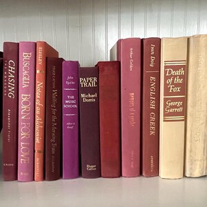 Vintage Book Centerpiece Mix and Match Custom Set by Color Literary Wedding Decorations Bridal Shower Book Theme Baby Shower Decor Idea image 11