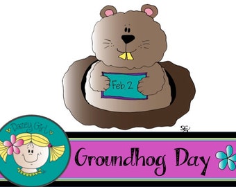 Groundhog Day Clip Art