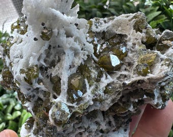 Sphalerite (cleophane)Quartz Madan Bulgaria natural crystal minerals specimen clusters souvenirs WholesaleMineralsBox