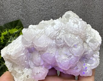 マンガノカルサイト蛍光マダン - ブルガリア天然結晶、鉱物、標本