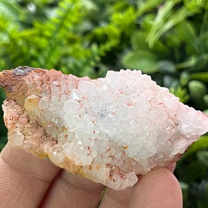 Cuarzo limonita hematita Madan-Bulgaria cristal natural minerales especímenes racimos recuerdos WholesaleMineralsBox