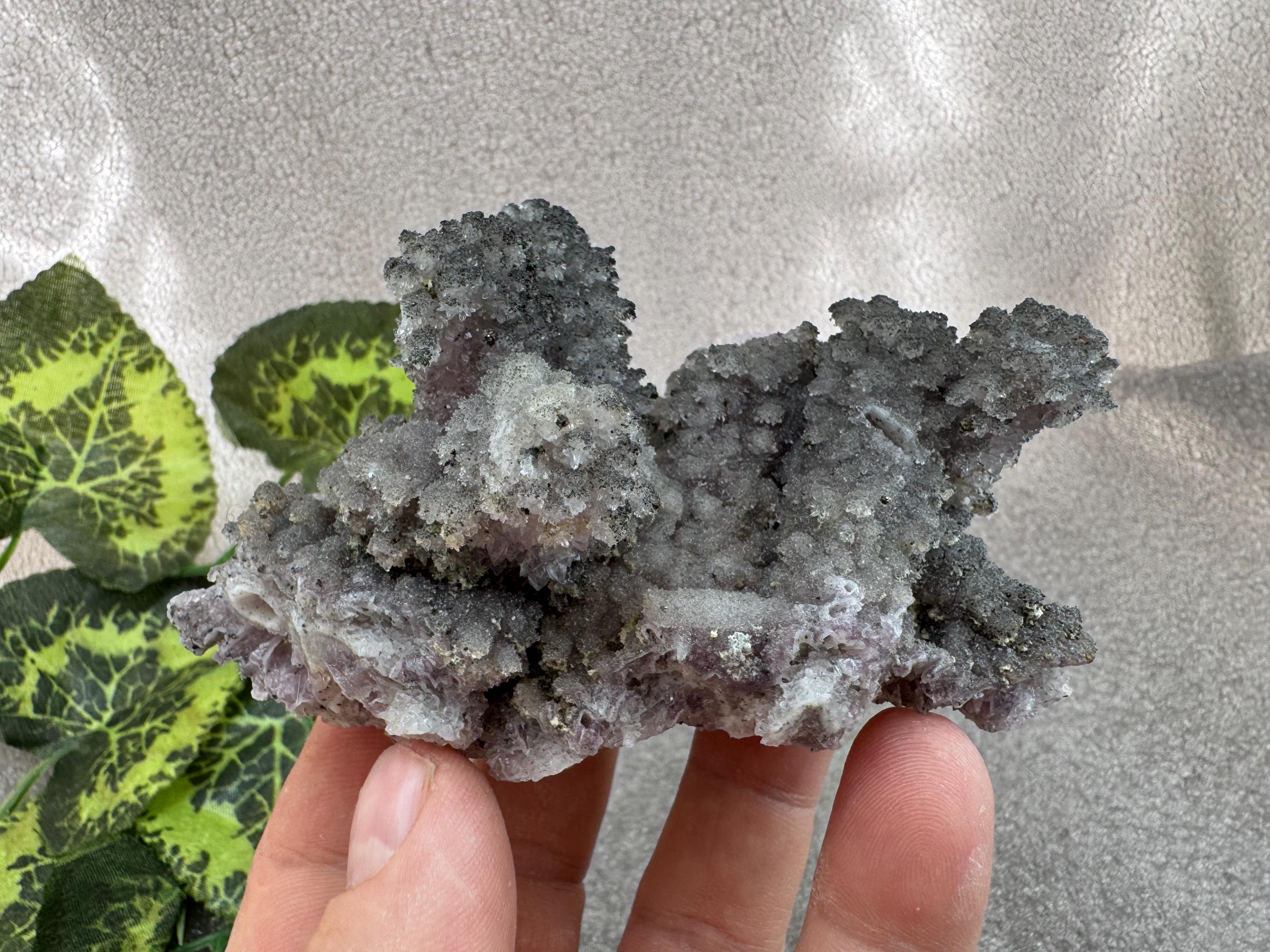 アメジスト 黄鉄鉱 黄銅鉱 チャラ スパヒエヴォ鉱山 ブルガリア 天然