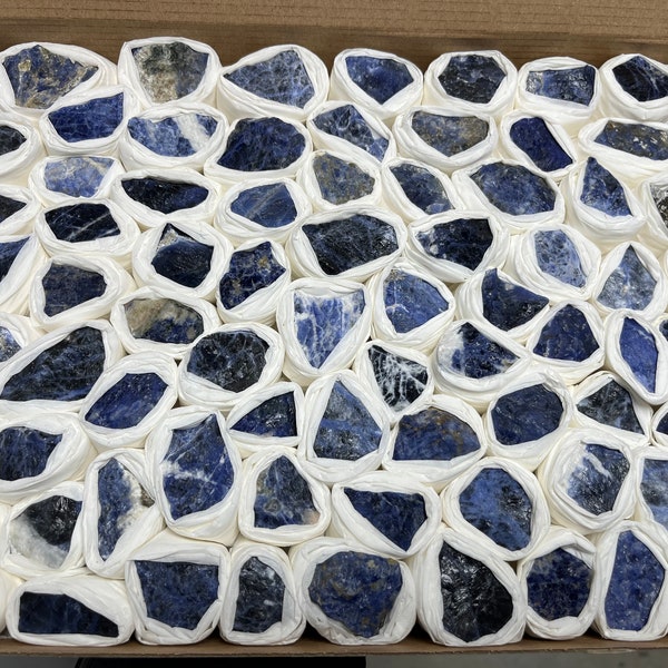 Sodalite box 230x300 millimetres natural crystal minerals specimen clusters souvenirs home decor