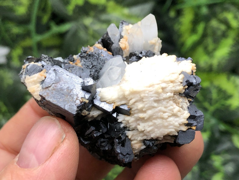 Wonderful Quartz-Galena-Calcite Sphalerite Krushev Dol mine-Madan Bulgaria natural crystal minerals specimen