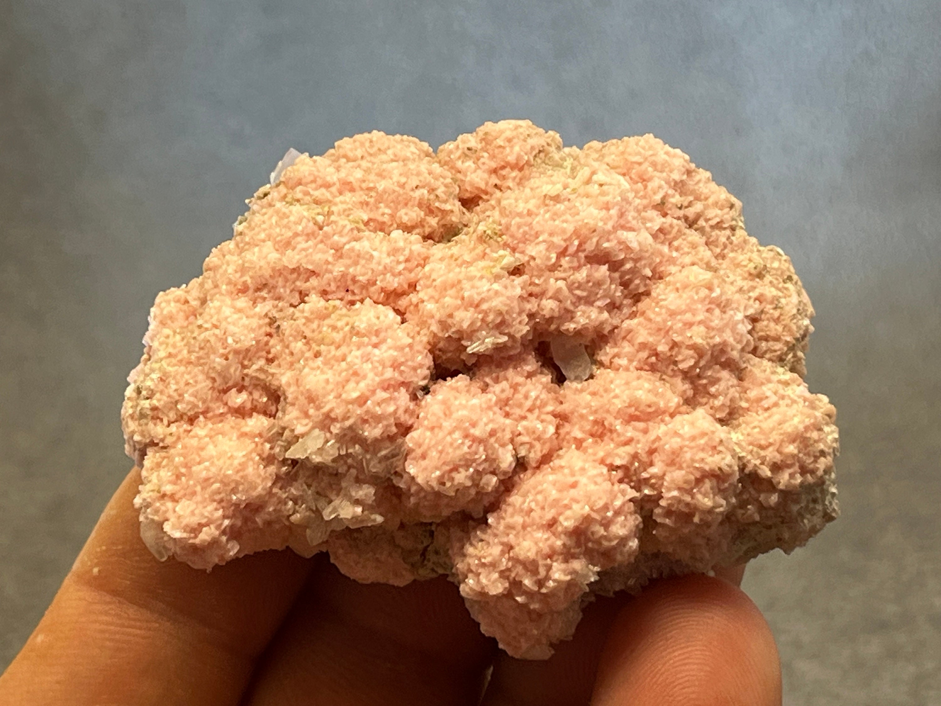 Rhodochrosite/Locsalites - Starnitsa Deposit, Davidkovo Ore Field, Rhodope Mts, Smolyan Region, Bulgaria