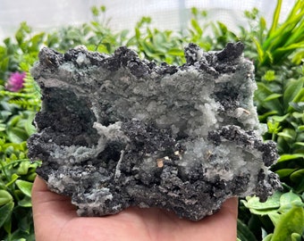 Kwarc, sfaleryt, galena, gromada pirytu: bułgarski okaz minerału