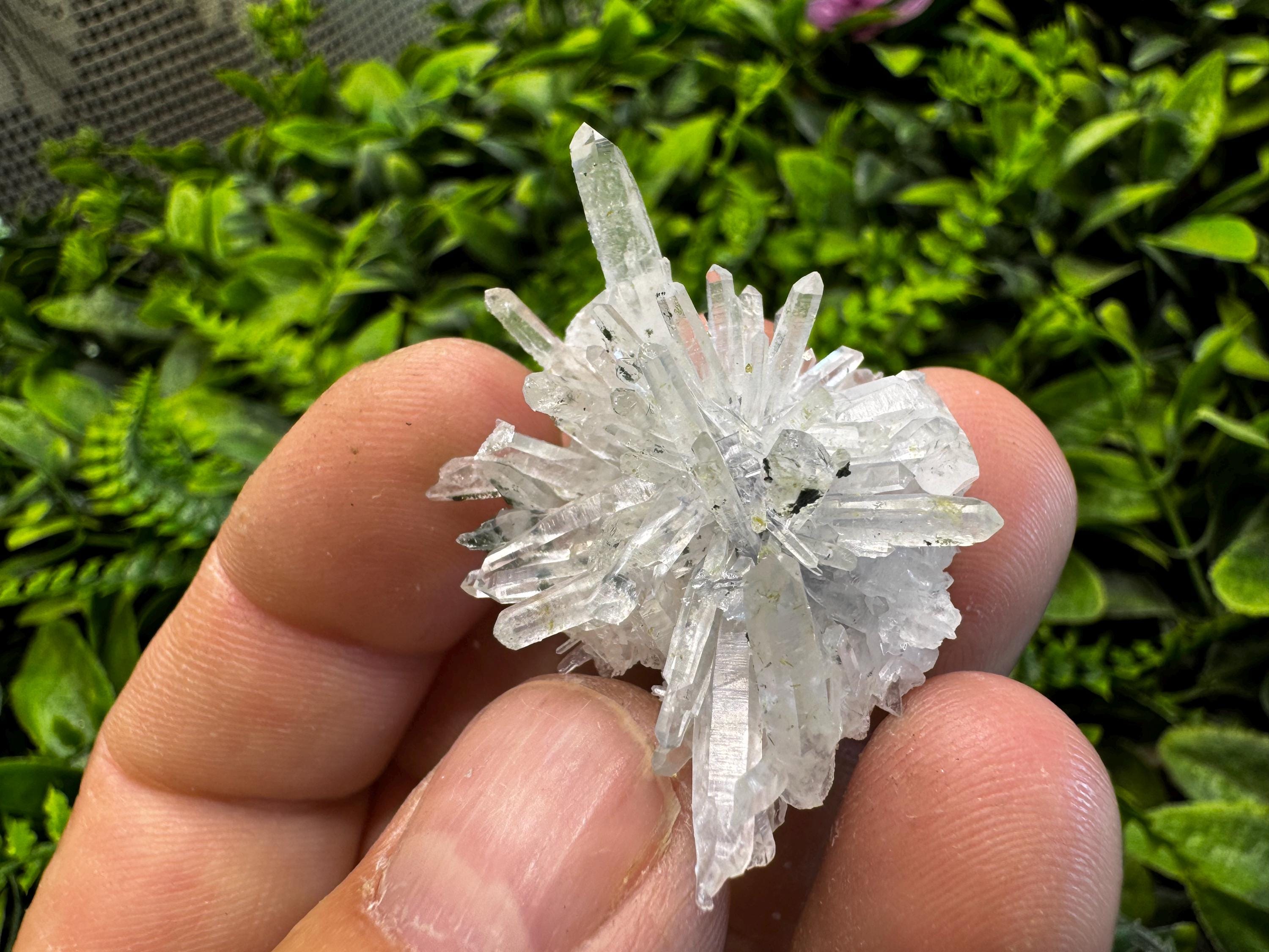 水晶 クォーツ ブルガリア産 ① / 原石 天然石 鉱物標本 クラスター 水晶クラスター・ブルガリア水晶