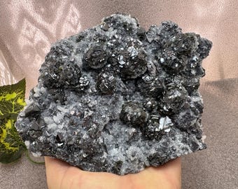 Quartz Sphalerite Galena Specimen: Djurkovo Mine Crystal Decor