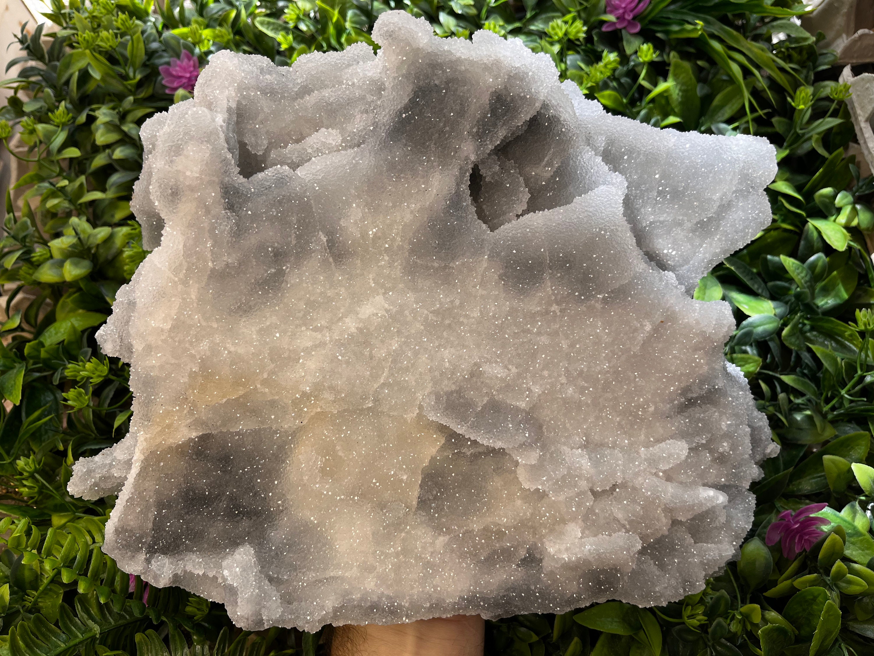 Chalcedony Quartz Crystal, Madan Bulgaria Mineral Specimen