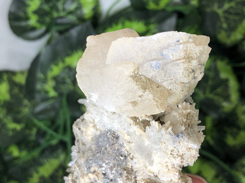 Amazing Quartz Pyrite Calcite Borieva mine Madan Bulgaria natural crystal minerals specimen
