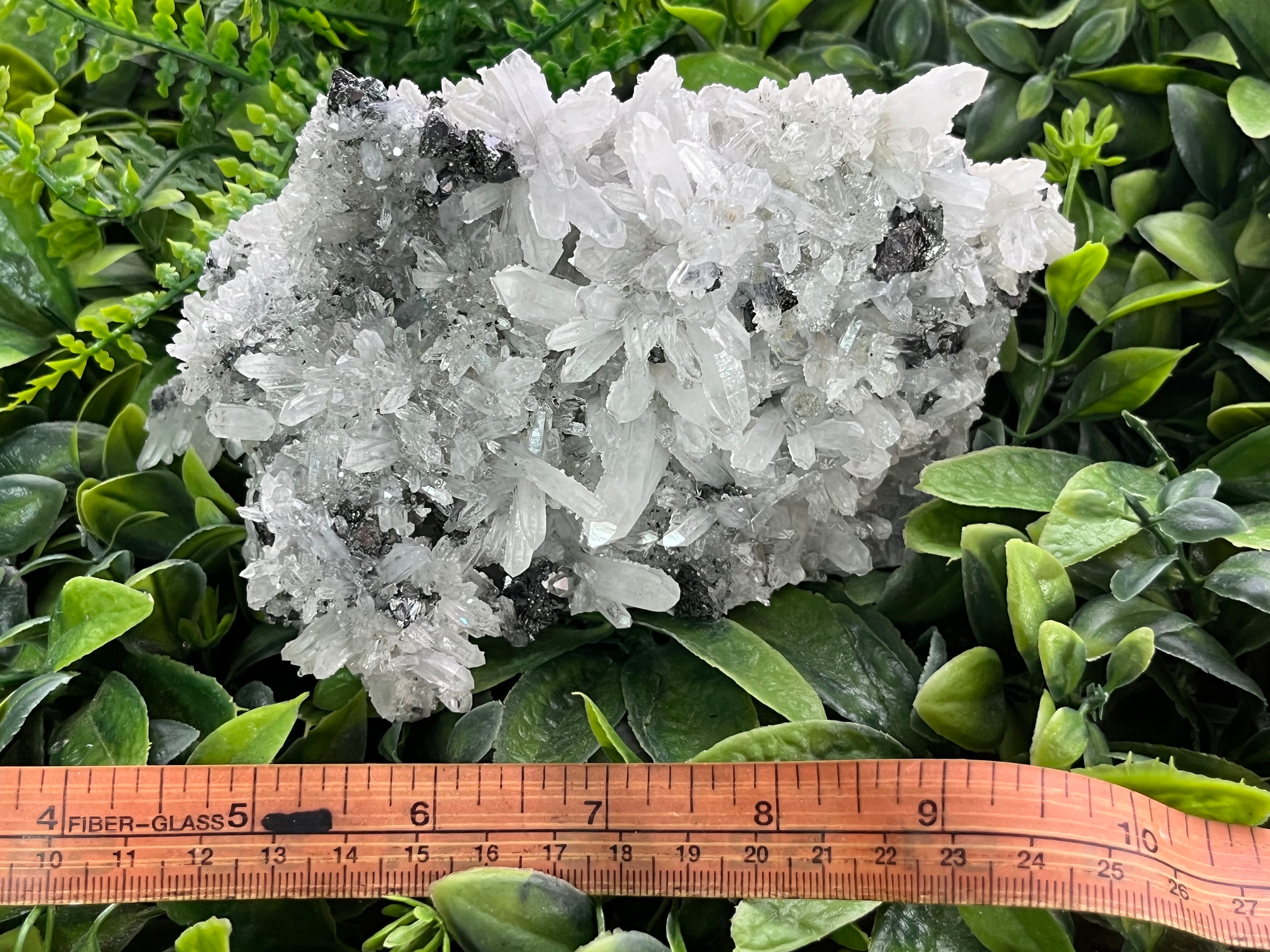 クォーツ閃亜鉛鉱マダンブルガリア天然水晶鉱物標本クラスターお土産