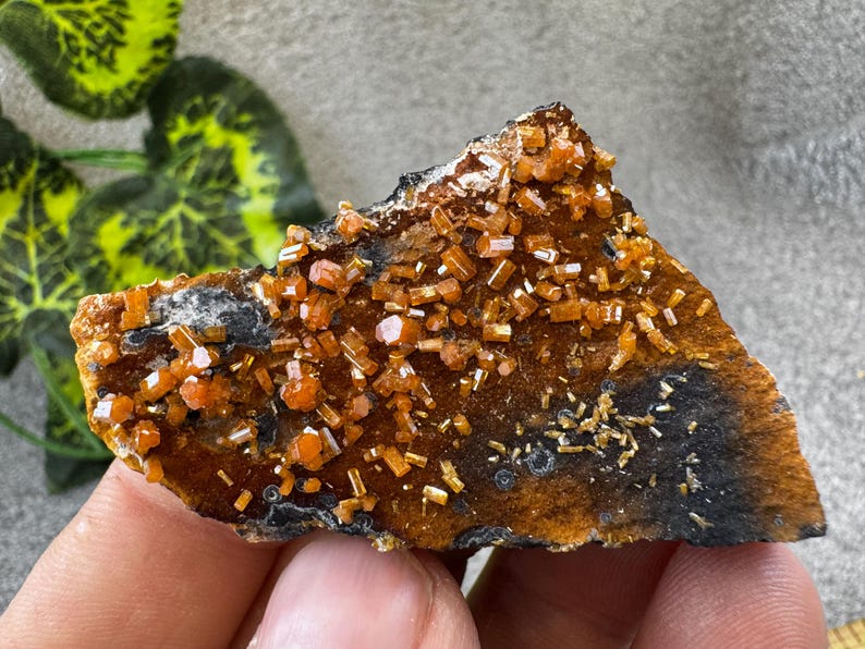 Vanadinite Pseudo Morphology (aragonite) Morocco Natural Crystal ...