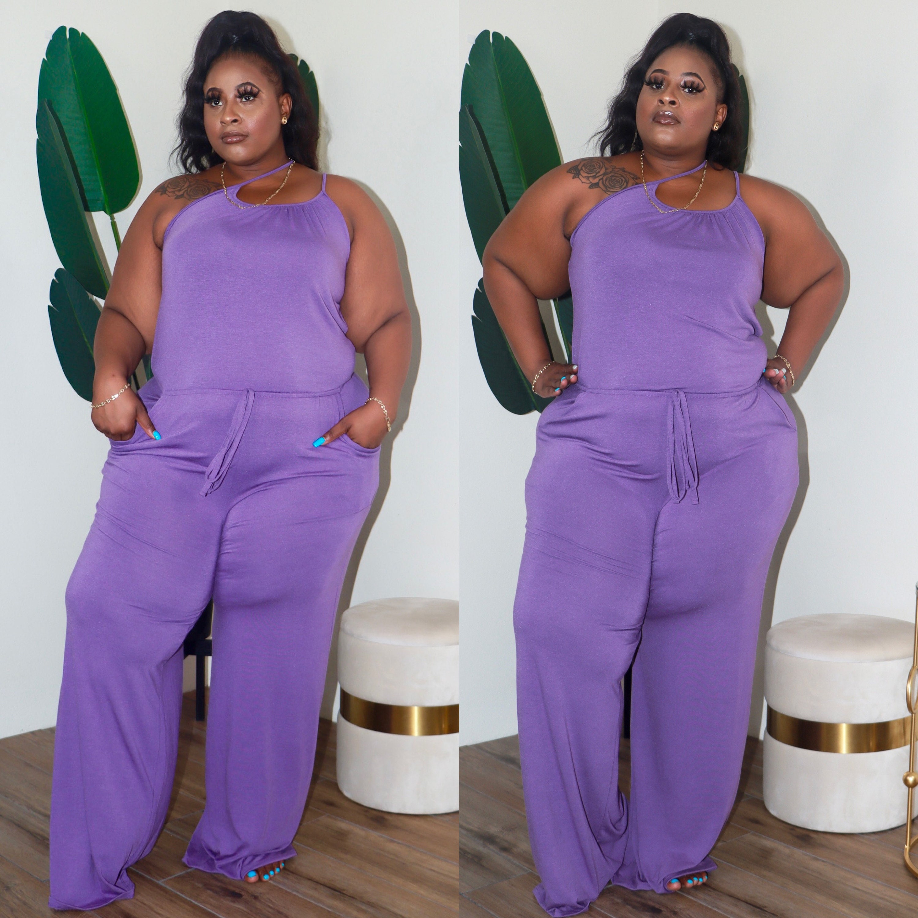 Jumpsuit Women, Plus Size Jumpsuit, Jersey Jumpsuit, Harem