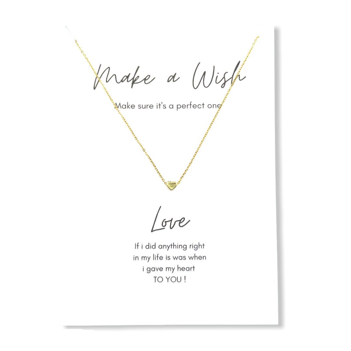 Valentines Jewelry Gift Heart Necklace Lovers Necklace Love Etsy