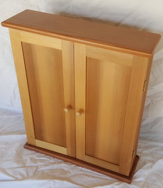 Jewelry Cabinet In Western Red Cedar And Reclaimed Redwood Etsy