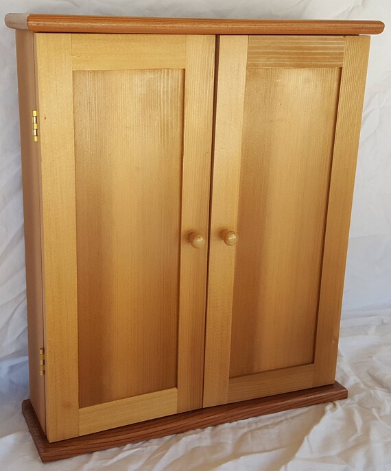 Jewelry Cabinet In Western Red Cedar And Reclaimed Redwood Etsy