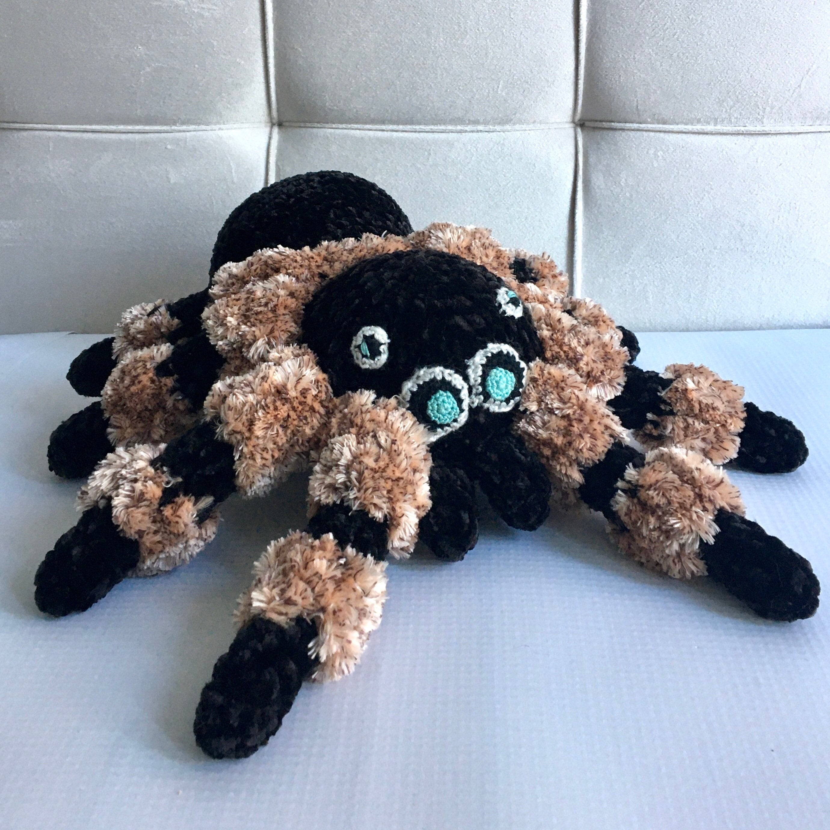 Pattern crochet spider pattern amigurumi tarantula Etsy