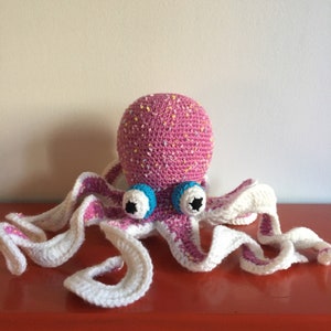 Crochet Dumbo Octopus Grand Amigurumi Cadeau De Baby Etsy