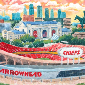 Chiefs Kingdom Artist Print