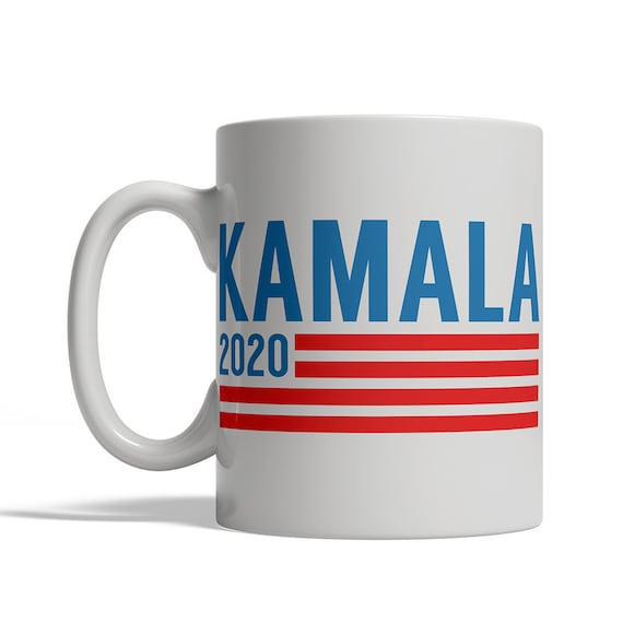 Kamala Harris Portrait Mug Personalized Custom Coffee Cup Tea 2020