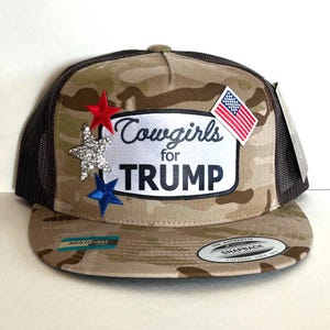 Cowgirls for Trump - Yupong trucker hat