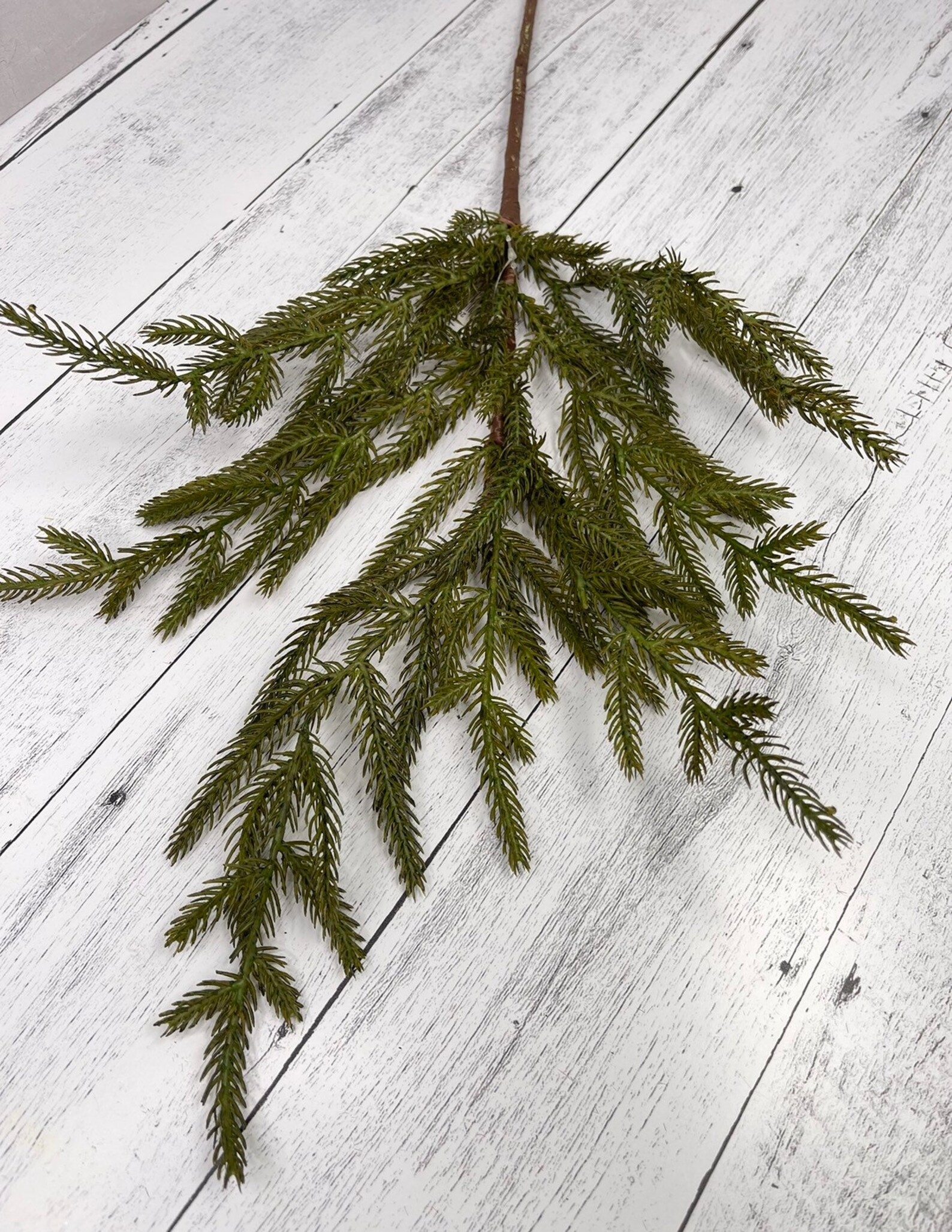 Artificial Norfolk Pine Branch Natural Touch Life Like Etsy