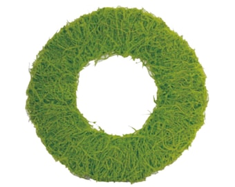 Moss wreath form, moss straw wreath, moss work form, wreath supplies, floral supplies, wreath for wall or centerpiece, florist supply,