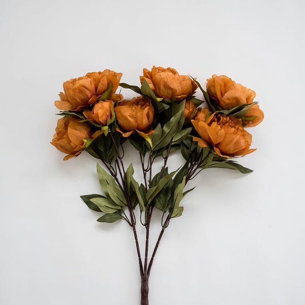 Peony Silk Flower - Etsy