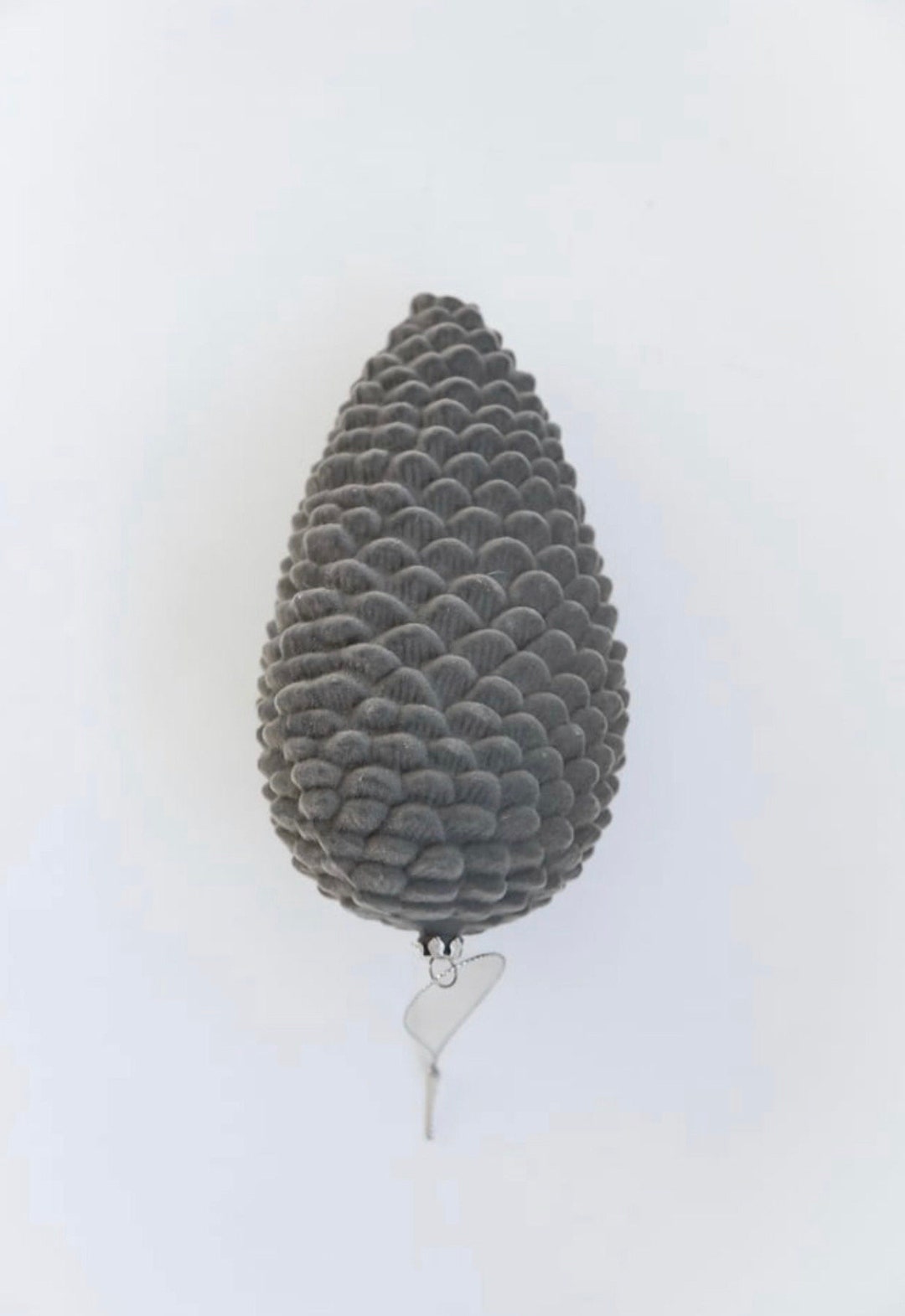 Gray Christmas Ornaments 