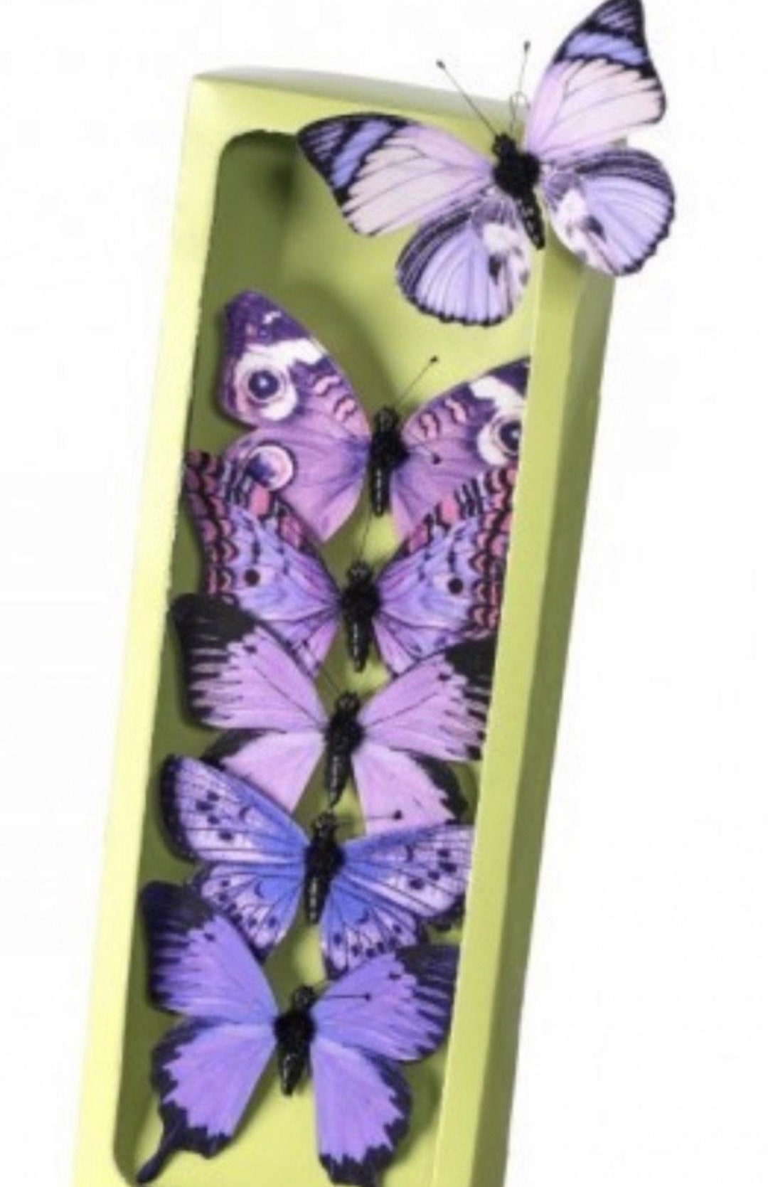 Monarch Butterfly, Faux Butterflies, Purple Faux Butterflies for Crafts
