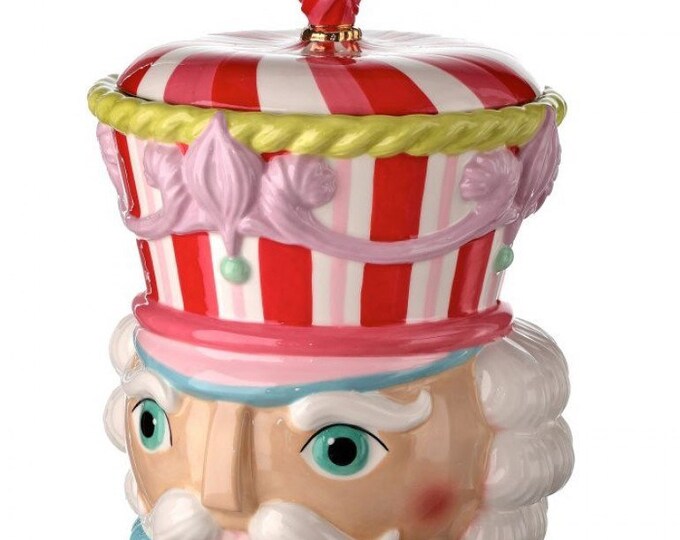 Nutcracker Cookie Jar Candy Land Theme Decorations Etsy