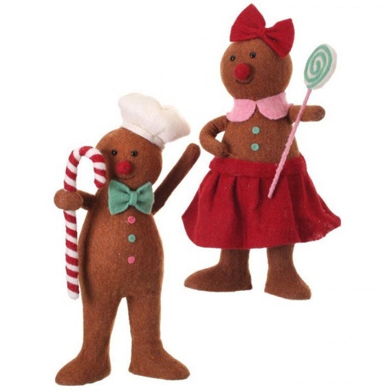 plush gingerbread doll