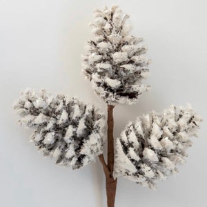 Artificial Pinecones, Christmas Snowy Pinecone Pick, Faux Pinecone, Fake  Pinecones, Faux Pine Cones, Artificial Pinecones for Decorating -  India