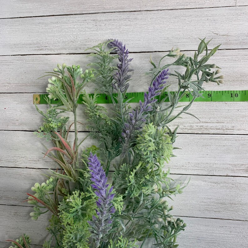 Artificial Lavender stems faux lavender mixed lavender Etsy