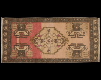3 7 X 1 8 Feet Oushak 109 X 52 Cm Door Mat Rugs Vintage Turkish Door Mat Rug Home Living Rugs Kromasol Com