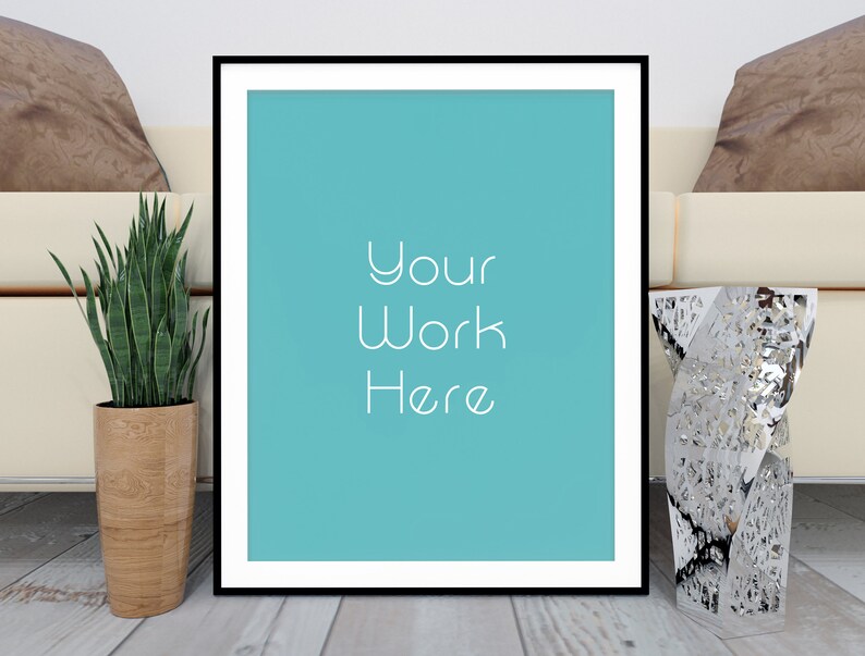 Frame Mockup 8x10 16x20 24x30 Print Mockup Artwork Etsy
