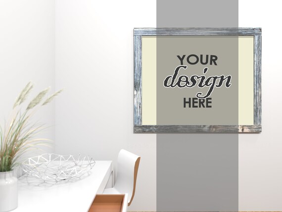 Minimalist Wall Mockup V3 Minimalist Living Mockups Etsy