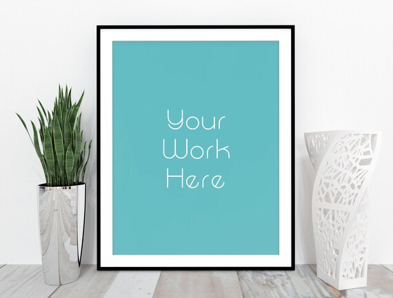 Frame Mockup 8x10 16x20 24x30 Print Mock Up Artwork Etsy